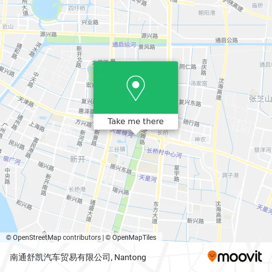 南通舒凯汽车贸易有限公司 map