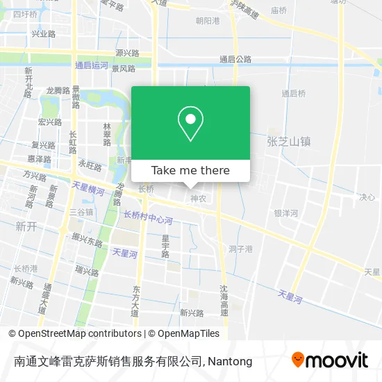 南通文峰雷克萨斯销售服务有限公司 map