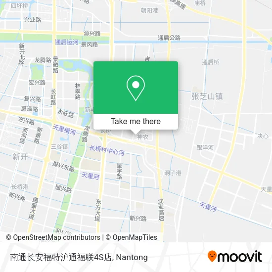 南通长安福特沪通福联4S店 map