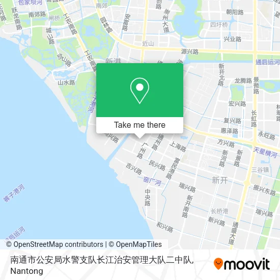 南通市公安局水警支队长江治安管理大队二中队 map
