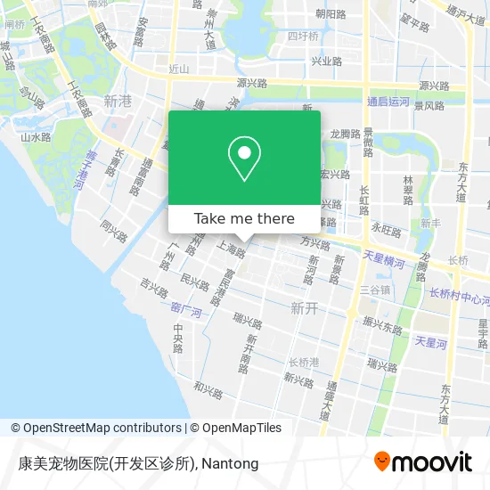 康美宠物医院(开发区诊所) map