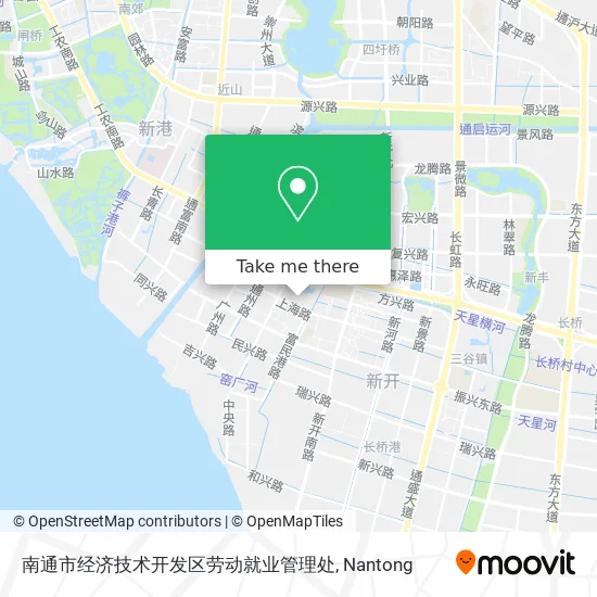 南通市经济技术开发区劳动就业管理处 map