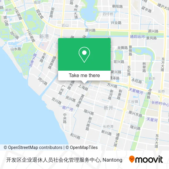 开发区企业退休人员社会化管理服务中心 map