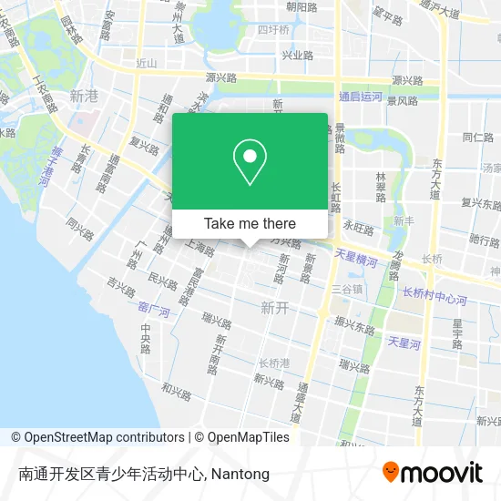 南通开发区青少年活动中心 map
