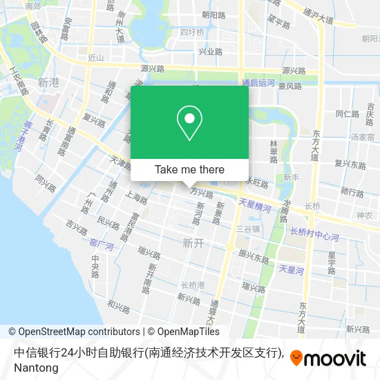 中信银行24小时自助银行(南通经济技术开发区支行) map