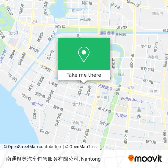 南通银奥汽车销售服务有限公司 map