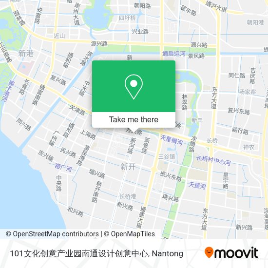 101文化创意产业园南通设计创意中心 map