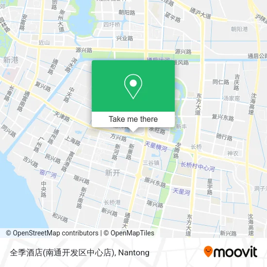 全季酒店(南通开发区中心店) map