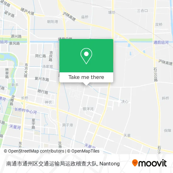 南通市通州区交通运输局运政稽查大队 map