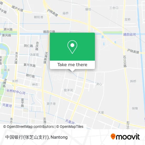 中国银行(张芝山支行) map