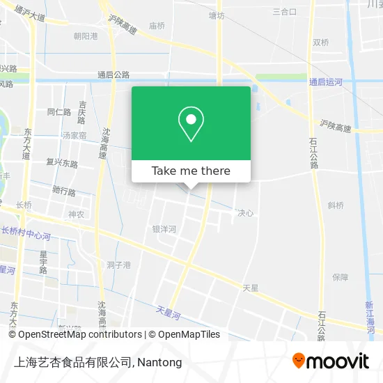 上海艺杏食品有限公司 map
