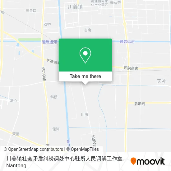 川姜镇社会矛盾纠纷调处中心驻所人民调解工作室 map