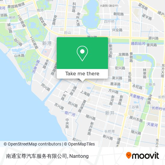 南通宝尊汽车服务有限公司 map