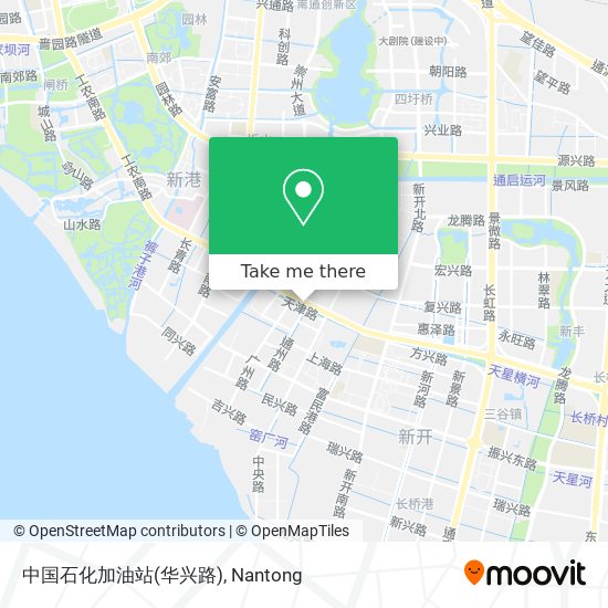 中国石化加油站(华兴路) map