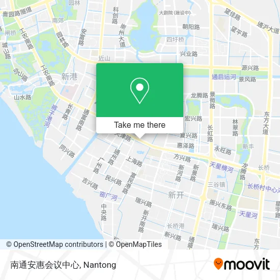 南通安惠会议中心 map