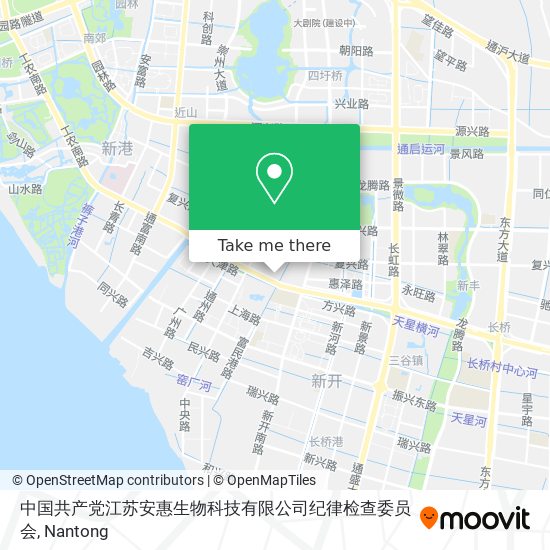 中国共产党江苏安惠生物科技有限公司纪律检查委员会 map