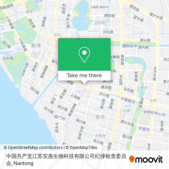 中国共产党江苏安惠生物科技有限公司纪律检查委员会 map
