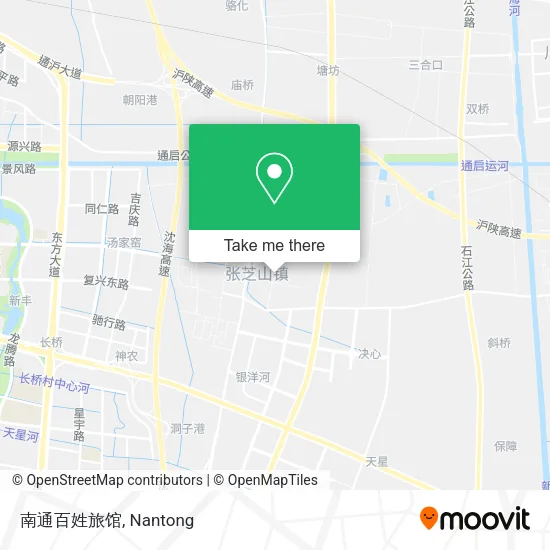 南通百姓旅馆 map
