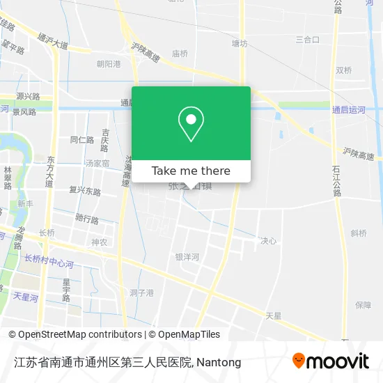 江苏省南通市通州区第三人民医院 map