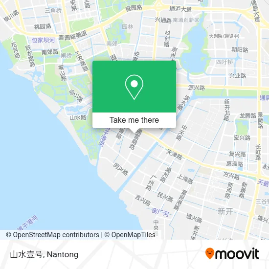 山水壹号 map