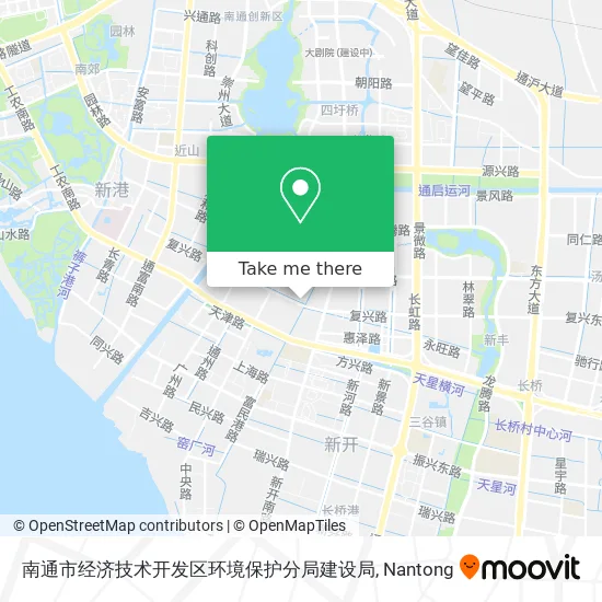 南通市经济技术开发区环境保护分局建设局 map