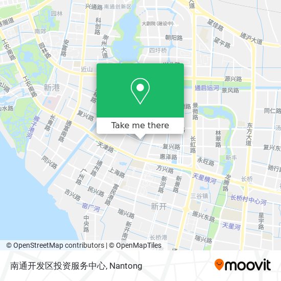南通开发区投资服务中心 map