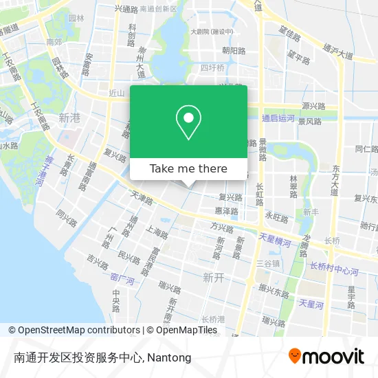 南通开发区投资服务中心 map