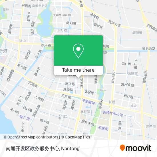 南通开发区政务服务中心 map