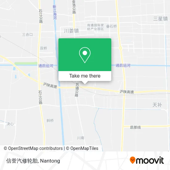 信誉汽修轮胎 map