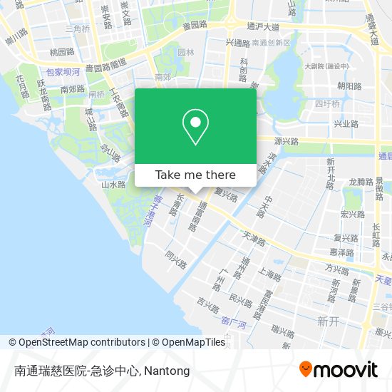 南通瑞慈医院-急诊中心 map