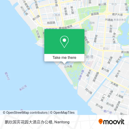 鹏欣国宾花园大酒店办公楼 map
