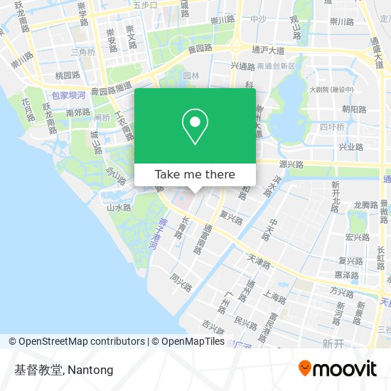 基督教堂 map