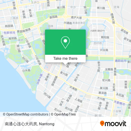 南通心连心大药房 map
