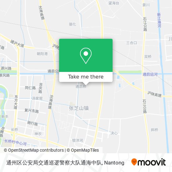 通州区公安局交通巡逻警察大队通海中队 map