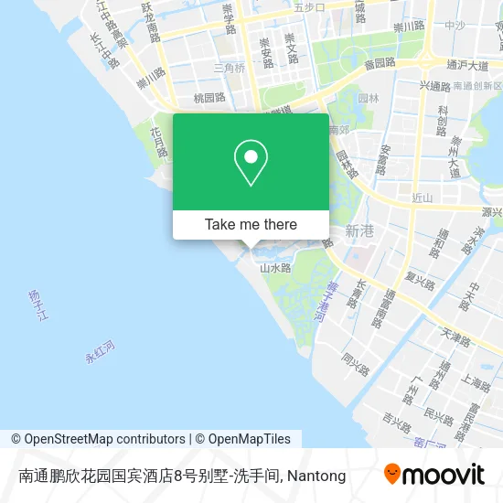 南通鹏欣花园国宾酒店8号别墅-洗手间 map