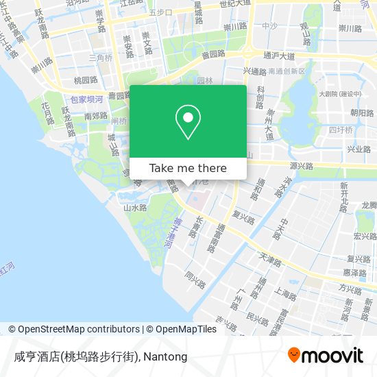 咸亨酒店(桃坞路步行街) map