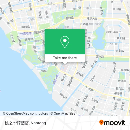 桃之华馆酒店 map