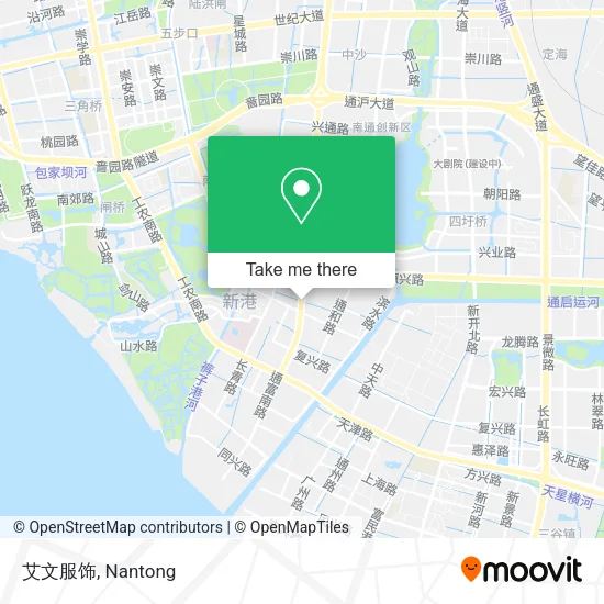 艾文服饰 map