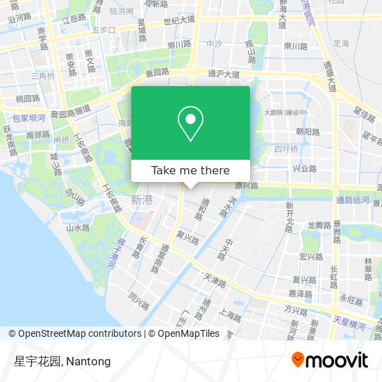 星宇花园 map