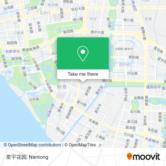 星宇花园 map