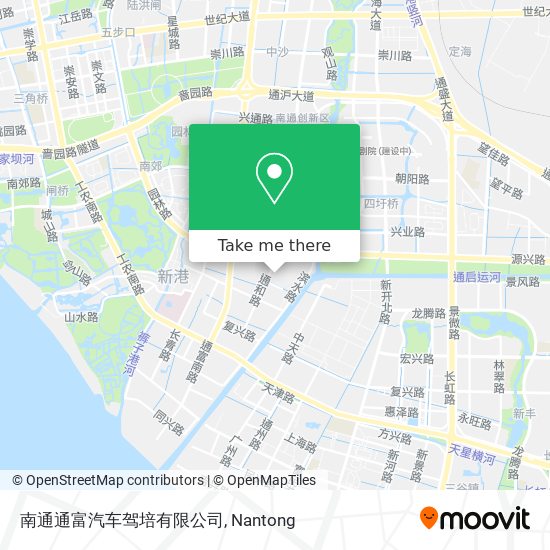 南通通富汽车驾培有限公司 map