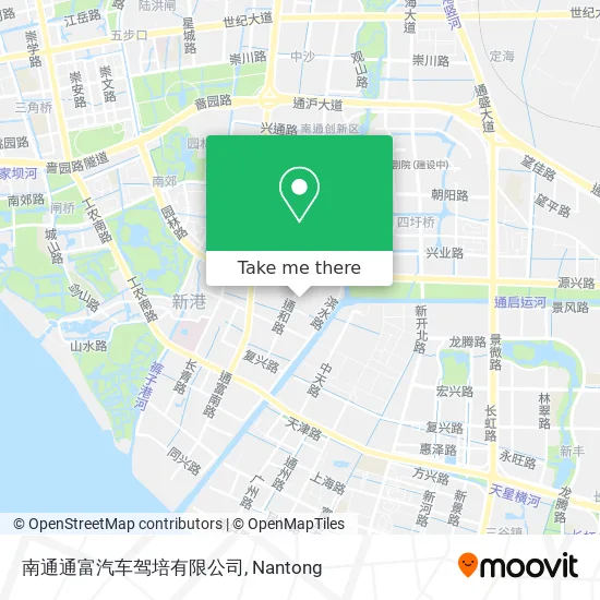 南通通富汽车驾培有限公司 map