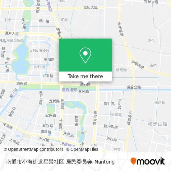 南通市小海街道星景社区-居民委员会 map