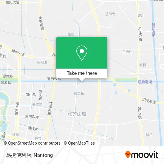 易捷便利店 map