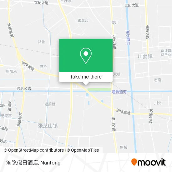 渔隐假日酒店 map