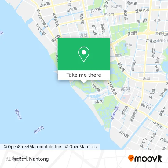 江海绿洲 map