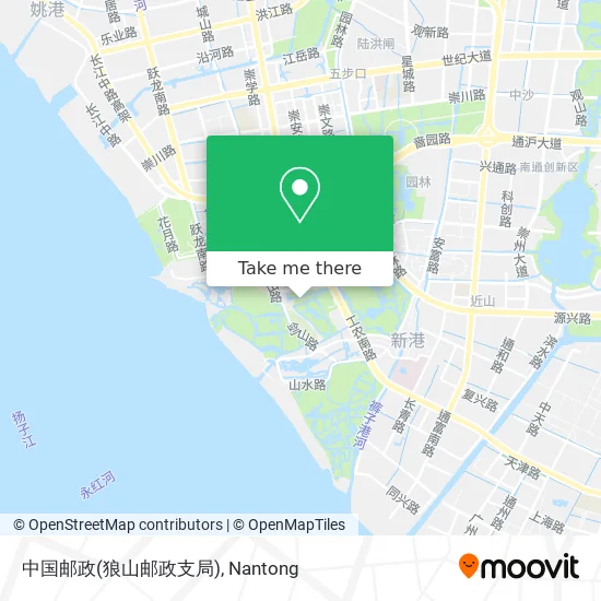 中国邮政(狼山邮政支局) map