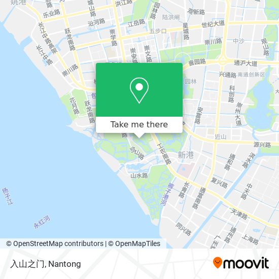 入山之门 map