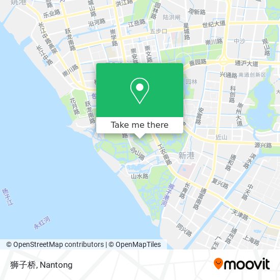 狮子桥 map