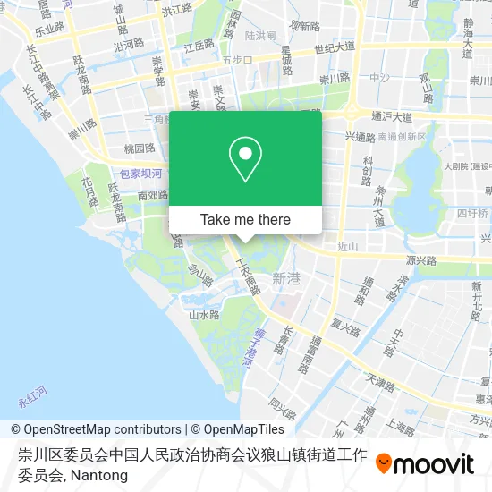 崇川区委员会中国人民政治协商会议狼山镇街道工作委员会 map